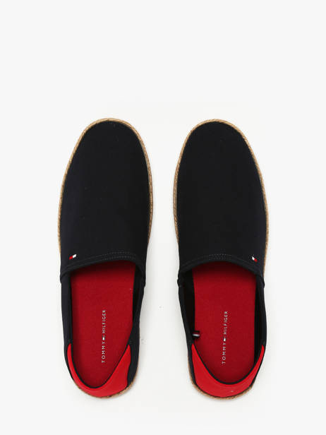 Espadrilles Uit Leder Tommy hilfiger Blauw men 5792DW5 ander zicht 3